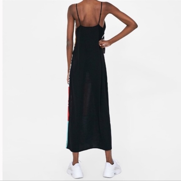 Zara Photograph Patchwork Dress Rare NWT Small (FINAL PRICE 🚨🚨🚨) - Picture 3 of 7